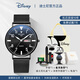 迪士尼（Disney）手表男青少年高中生學(xué)生初中防水中考考試專(zhuān)用男士表機械 鋼帶-米奇黑