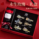 奇美拉（CHIMERA）6件設計感新中式發(fā)夾邊夾發(fā)飾頭飾飾品禮盒女七夕情人節(jié)禮物