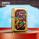 ZIPPO打火機防風(fēng)煤油之寶創(chuàng  )意系列門(mén)神官方顏值生日禮物送男友精選禮物 門(mén)神-秦叔寶 單機
