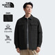 The North Face北面棉服男戶外保暖立領(lǐng)棉夾克89YU 黑色/JK3 L
