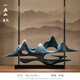 客廳玄關(guān)擺件裝飾辦公室創(chuàng)意擺件新中式開業(yè)大吉擺件高檔裝飾品 背有靠山