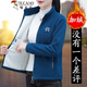 啄木鳥(niǎo)搖粒絨短外套女秋冬款2025年新款抓絨衣時(shí)尚洋氣短款雙面絨上衣 寶藍(lán) XL (推薦110-125斤)