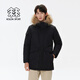 KOLON SPORT/可隆防水羽絨服 男子戶(hù)外保暖防風(fēng)透濕中量鵝絨夾克 LHDJ4WTT97-BK 黑色 XL