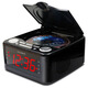Esscitech家用迷你cd播放機(jī)定時(shí)開(kāi)關(guān)CD機(jī)U盤(pán)mp3英語(yǔ)碟播放器家用床頭收音機(jī)音樂(lè)鬧鐘音響 黑色標(biāo)配