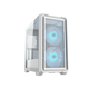 骨伽 乘風(fēng)MX600星艦FV270全塔臺式玻璃側透機箱E-ATX主板豎裝顯卡機箱 小乘風(fēng)MX600 mini 白色