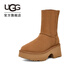 UGG秋季女士舒適時(shí)尚休閑厚底雪地靴 1158313CHE|栗色36