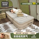 Bestway自動(dòng)充氣床墊家用打地鋪沖氣床戶外露營(yíng)裝備加厚便攜氣墊床 內(nèi)置蓄電單人190*100*38cm