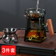 獵玄玻璃公道杯玻璃茶濾三件套家用茶漏一體茶葉過濾網(wǎng)分茶器套裝高檔 煙灰公道杯+煙灰茶濾