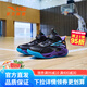 安踏兒童籃球鞋男小童運動鞋2025夏季新款透氣防滑耐磨風(fēng)洞球鞋 【風(fēng)洞】【透網(wǎng)】黑/草紫色/氯藍-3 30