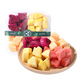【鮮切四拼】西瓜+西州蜜瓜+紅心火龍果+鳳梨 原切750g