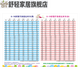 中國兒童男女寶寶成長(cháng)發(fā)育百分位曲線(xiàn)圖宣傳畫(huà)少兒嬰幼兒標準體重身高對比表墻貼紙 WST02 0~18歲孩子身高比對卡(男女) 30x40cm  PP覆膜貼紙