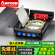 安普康（AMPCOM）光纖終端盒12口24口滿配LC12芯24芯48芯SC方法蘭含尾纖機架式光纜終端盒接續(xù)盒加厚電信級光纖盒 【滿配】8芯LC單模 尾纖+法蘭