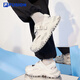 FILA FUSION斐樂潮牌女鞋硬糖涼鞋休閑厚底鞋運(yùn)動(dòng)鞋 樺樹銀-SB 36.5