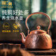 尚銅堂 國(guó)級(jí)非遺純手工銅壺大師工作室出品999純銅燒水壺加厚銅茶壺 豐登 1200ml