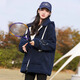 方糖姑娘高中生羊羔毛外套2024冬裝毛呢上衣連帽初中學(xué)生少女棉服加厚棉衣 66826SC藏青色(加厚) L