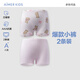 愛慕兒童內(nèi)褲男女童莫代爾中腰平角褲2條裝 女平角-蝴蝶結(jié)熊 100