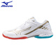 MIZUNO美津濃新品WAVE CLAW 3羽毛球鞋鷹爪3靈活快速專業(yè)比賽訓(xùn)練運(yùn)動(dòng)鞋 鴛鴦白【W(wǎng)AVE CLAW 3】 41
