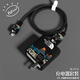 HAPPYMAKER適用于一加12 充電器線保護(hù)套100W適用于11/ACE2真我GTneo5SE充電線兩端保護(hù)套防折斷硅膠款 一加100W充電器套硅膠印花款4件套【黑色背面】