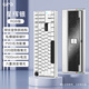 WOB crush80reboot客制化機械鍵盤(pán)鋁坨坨CNC三模藍牙有線(xiàn)2.4g無(wú)線(xiàn)電競游戲辦公 星輝銀RGB【陽(yáng)極-雪頂可可軸】雙色鍵帽