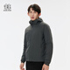 KOLON SPORT/可隆輕量棉服夾克 男子戶(hù)外冬季2L中層隔熱保暖輕薄外套- LHPJ4WN015-DG 深綠色 L (175/96A)