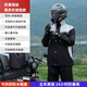 正雨雨衣電動(dòng)車(chē)騎手專(zhuān)用分體式成人雨褲套裝防暴雨外賣(mài)摩托車(chē)騎行雨披 太空灰+防水鞋套+【漏水包退換】 XL 1件 【170-175】【當天發(fā)貨】