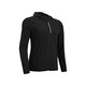 安德瑪（Under Armour）女子跑步連帽運動夾克外套 1377043-002 黑色 XL 
