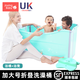 Joying Baby大童洗澡盆兒童洗澡桶寶寶沐浴桶家用大號折疊嬰兒小孩泡澡游泳桶 （成人兒童通用）薄荷綠+坐凳
