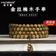 FACAMAN高品質金絲楠木手串男108顆正宗陰沉木文玩正品烏木佛珠念珠把件 金絲楠木手串108顆【素珠款】 6mm