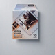 拍立得現(xiàn)貨拍立得方形4寸相紙膠片適用富士instaxSQ1 SQ6 SQ10 SQ20SP3 方形日落相紙（10張）
