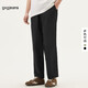 gxg.jeans男裝 休閑寬松直筒褲子休閑長褲男 25年春新品 黑色 170/M
