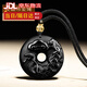 喜?？岛陉资桨部鄣鯄嬆信顚冽埍久晔旒?xiàng)鏈正品水晶配飾 烏金平安扣【蛇】金絲發(fā)晶款