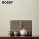 BOSSY故宮敦煌文化鎏銀龍鳳家用一壺二杯西施壺茶具送長輩辦公室伴手禮 鎏銀龍鳳西施壺（鈴鐺杯） 3個