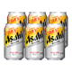 朝日（Asahi）日本原裝進(jìn)口 日式超爽生啤酒 精釀啤酒辛口黃啤酒罐裝組合裝整箱 朝日超爽全開(kāi)蓋 340mL 6罐
