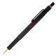 紅環(huán)（rotring） 德國800系列可伸縮自動(dòng)鉛筆 0.5mm 黑色 專(zhuān)業(yè)繪圖 黑桶 0.5 毫米