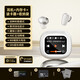 BEIER【LCD觸控屏】降噪藍牙耳機無線入耳式可插卡MP3帶內存運動游戲音樂帶屏幕柏林之聲適配小米蘋果 選配【高雅白+內存卡+讀卡器】 四種聽歌模式隨意切換