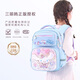 Hello Kitty庫(kù)洛米書(shū)包小學(xué)女生三二一年級(jí)女童護(hù)脊減負(fù)兒童玉桂狗651B藍(lán)