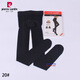 皮爾卡丹滿(mǎn)2條包郵180D無(wú)縫蘋(píng)果臀天鵝絨連褲襪37056 春秋中厚款絲襪百搭 黑色 37022黑色20# 1條 均碼