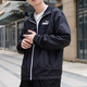 彪馬（PUMA）外套男 夏季新款?yuàn)A克休閑運(yùn)動(dòng)服戶外出行上衣簡(jiǎn)約連帽透氣外套 內(nèi)里網(wǎng)襯/梭織連帽 L 180/100A 推薦體重140-160斤