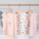 WVSV女童小背心內穿兒童吊帶純棉寶寶發(fā)育期女孩小童內衣夏季薄款打底 D繽紛甜點(diǎn)3件裝背心 120 （偏小一碼，適合35斤內）