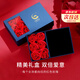 中國黃金（CHINA GOLD）AKOYA海水珍珠項鏈女18k金鑲鉆石吊墜七夕情人節(jié)禮物送女朋友老婆 精美禮盒