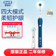 歐樂(lè )B（Oral-B）博朗OralB/歐樂(lè )比B電動(dòng)牙刷3D聲波旋轉p4000P3000P2000pro4成人 藍色P4000送4國產(chǎn)定制頭+旅行盒
