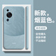 品托 適用華為p60手機殼p60pro液態(tài)硅膠保護套p60art新款全包防摔男女創(chuàng  )意軟殼個(gè)性網(wǎng)紅潮牌 P60Art【煙藍色】hello撞色+手機膜 魔方液態(tài)