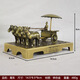 西安秦始皇兵馬俑模型金屬擺件陜西文創(chuàng)旅游紀(jì)念品伴手禮特色禮物 高車 多尺寸