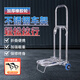 匠者手推車(chē)折疊爬樓梯車(chē)便攜小拉車(chē)行李手拉車(chē)載重王不銹鋼拉桿車(chē)拖車(chē) 2輪加固款