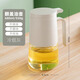 onlycook家用玻璃油壺醬油醋瓶防漏油罐 廚房專(zhuān)用油瓶醋壺調料瓶自動(dòng)開(kāi)合 冷煙灰/680ml