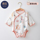 蒂樂(lè )嬰兒包屁衣春秋款長(cháng)袖寶寶衣服新生兒純棉a類(lèi)夏季哈衣連體衣 愛(ài)麗絲兔（純棉四季款） 80cm