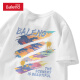 班尼路（Baleno）短袖男夏季美式潮牌休闲百搭上衣t恤学生运动宽松半袖汗衫