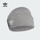 阿迪達斯【滔搏運動(dòng)】adidas三葉草中性AC CUFF KNIT針織帽 GU0289 OSFM