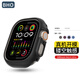 BHO【熱銷5千+】適用蘋果手表保護殼apple iwatch ultra1/2保護套防摔防刮硬殼49mm半包殼 黑色丨Ultra1/2