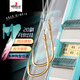 美人魚(yú)M7子線(xiàn)成品雙鉤套裝線(xiàn)組金袖伊勢尼新關(guān)東競技改良鯉角魚(yú)鉤仕掛 長(cháng)金袖刺（鉤3號線(xiàn)0.4號）45cm